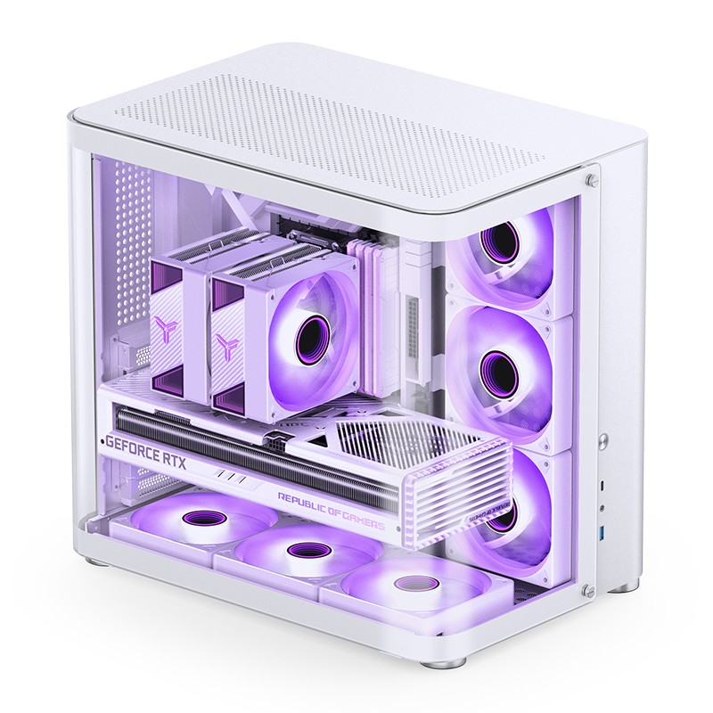 Компьютерный корпус JONSBO TG White (TK-2 2.0)