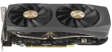Видеокарта Zotac (ZT-D40620F-10M) GeForce RTX 4060 Ti 16GB AMP