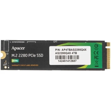 Твердотельный накопитель Apacer 4000 Gb AS2280Q4X (AP4TBAS2280Q4X-1)