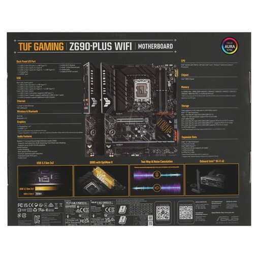Материнская плата ASUS TUF GAMING Z690-PLUS WIFI 90MB1AW0-M0EAY0