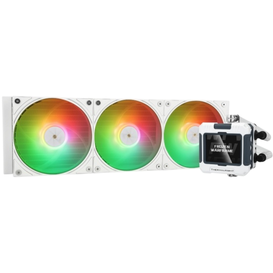 Система жидкостного охлаждения для процессора Thermalright Frozen Warframe 360 White ARGB (TRFW360AW)