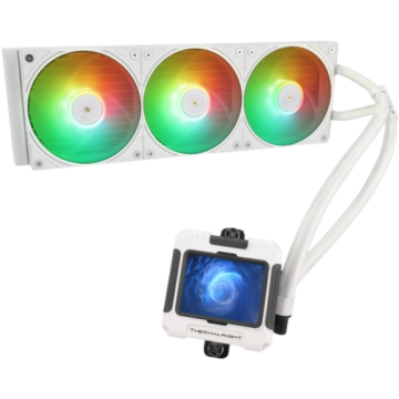 Система жидкостного охлаждения для процессора Thermalright Frozen Warframe 360 White ARGB (TRFW360AW)