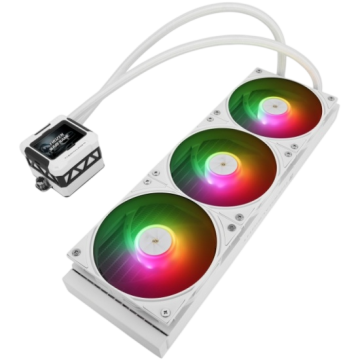 Система жидкостного охлаждения для процессора Thermalright Frozen Warframe 360 White ARGB (TRFW360AW)