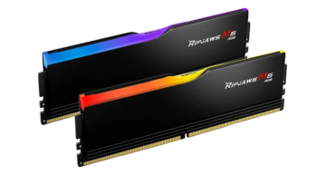 Оперативная память 64 Gb 6000 MHz G.Skill RIPJAWS M5 RGB Black (F5-6000J3238G32GX2-RM5RK)