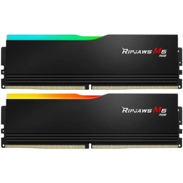 Оперативная память 64 Gb 6000 MHz G.Skill RIPJAWS M5 RGB Black (F5-6000J3238G32GX2-RM5RK)