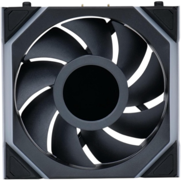 Вентилятор для корпуса Lian Li UNI FAN SL WIRELESS LCD 120 12SLLCD1W1B ARGB Black (G99.12SLLCD1W1B.R0)