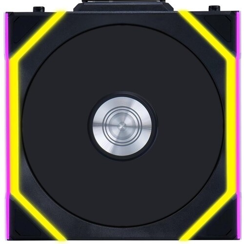 Вентилятор для корпуса Lian Li UNI FAN SL WIRELESS LCD 120 12SLLCD1W1B ARGB Black (G99.12SLLCD1W1B.R0)