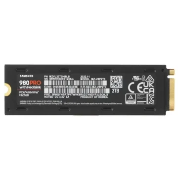Твердотельный накопитель Samsung 2000 Gb 980 PRO MZ-V8P2T0CW