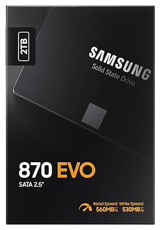 Твердотельный накопитель Samsung 2000 Gb 870 EVO (MZ-77E2T0BW)