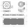 Система жидкостного охлаждения для процессора Arctic Cooling Liquid Freezer III Pro 360 ARGB White (ACFRE00188A)