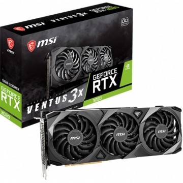 Видеокарта MSI (RTX 3080 VENTUS 3X 10G OC) GeForce RTX 3080 10GB VENTUS 3X OC