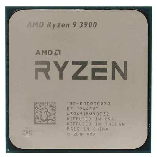 Процессор AMD Ryzen 9 3900 OEM 100-000000070