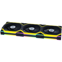 Комплект вентиляторов для корпуса Lian Li UNI FAN SL WIRELESS 120 Reverse Blade 12RSL1W3B ARGB Black(G99.12RSL1W3B.R0)