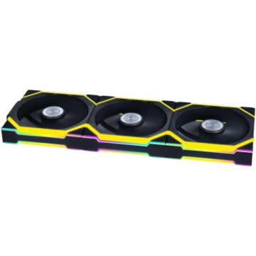 Комплект вентиляторов для корпуса Lian Li UNI FAN SL WIRELESS 120 Reverse Blade 12RSL1W3B ARGB Black(G99.12RSL1W3B.R0)