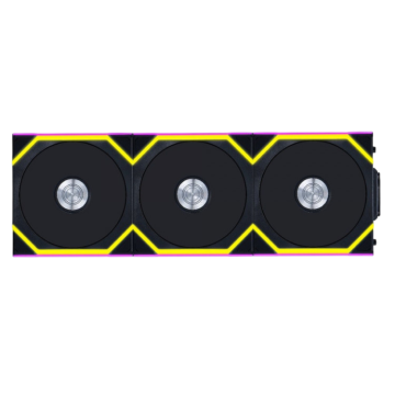 Комплект вентиляторов для корпуса Lian Li UNI FAN SL WIRELESS 120 Reverse Blade 12RSL1W3B ARGB Black(G99.12RSL1W3B.R0)