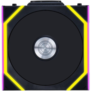 Комплект вентиляторов для корпуса Lian Li UNI FAN SL WIRELESS 120 Reverse Blade 12RSL1W3B ARGB Black(G99.12RSL1W3B.R0)