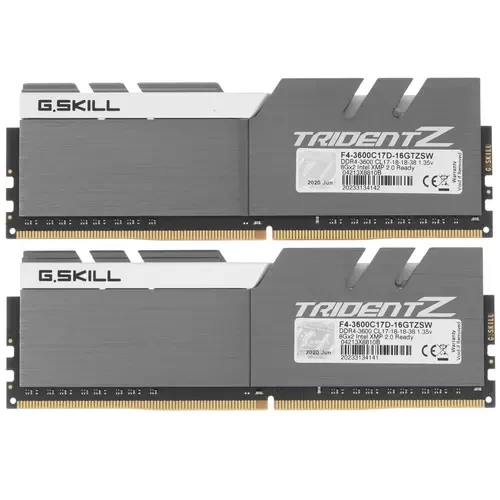 Оперативная память 16 Gb 3600 MHz G.Skill TRIDENT Z (F4-3600C17D-16GTZSW)