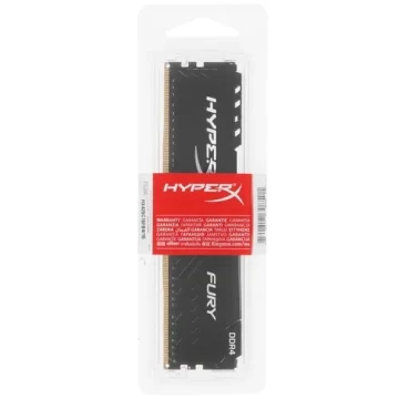 Оперативная память 16 Gb 2666 MHz Kingston HYPERX FURY Black (HX426C16FB4/16)