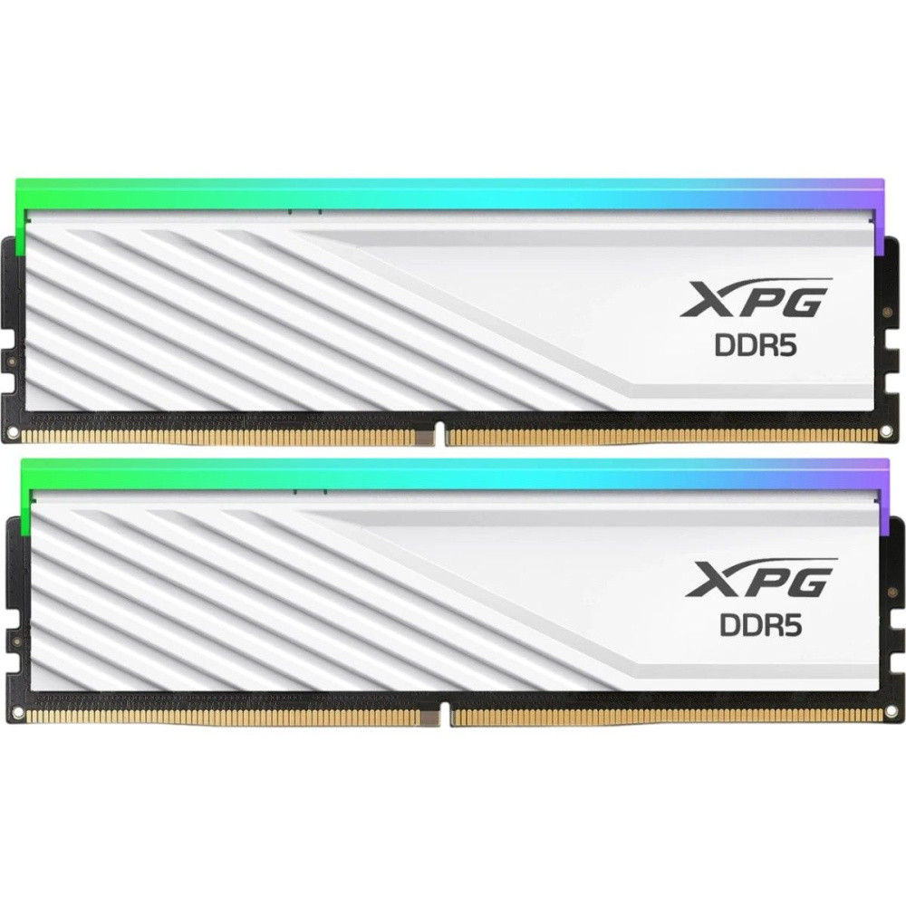 Оперативная память 16 Gb 6000 MHz ADATA XPG LANCER Blade RGB White (AX5U6000C3616G-DTLABRWH)