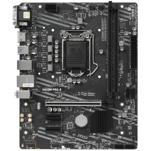 Материнская плата MSI H410M PRO-E