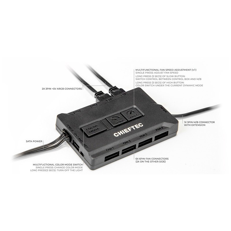 Компьютерный корпус Chieftec CHIEFTRONIC M1 без БП TG GM-01B-OP