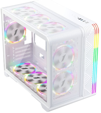 Компьютерный корпус 1STPLAYER VT6 ARGB White (VT6-WH-3FS7-W)
