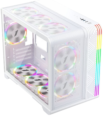 Компьютерный корпус 1STPLAYER VT6 ARGB White (VT6-WH-3FS7-W)