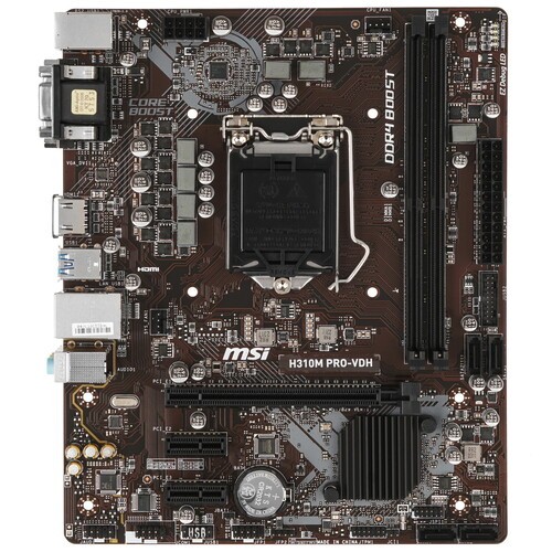 Материнская плата MSI H310M PRO-VDH