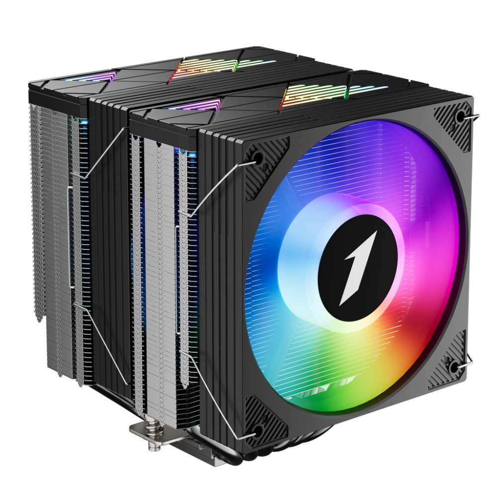 Кулер для процессора 1STPLAYER CRYO CY12L-D ARGB Black (CY12L-D-BK)