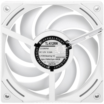 Вентилятор для корпуса Thermalright TL-K12RW Reverse ARGB White (TRTLK12RW)