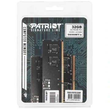 Оперативная память 32 Gb 5600 MHz PATRIOT (PSD532G5600K)