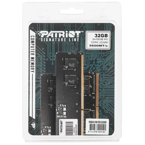 Оперативная память 32 Gb 5600 MHz PATRIOT (PSD532G5600K)