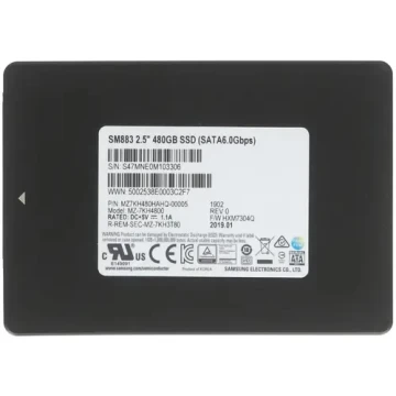 Твердотельный накопитель Samsung 480 Gb MZ7KH480HAHQ-00005