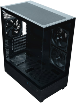 Компьютерный корпус XASTRA Q400M 3ARGB-FG-C6-UC ARGB Black (Q400M-3FG12A-C6-UC)