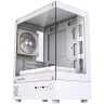 Компьютерный корпус Powercase Vision Micro M1 TG ARGB White (CVMM1W-A3)