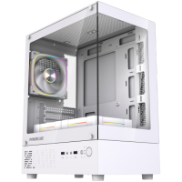 Компьютерный корпус Powercase Vision Micro M1 TG ARGB White (CVMM1W-A3)