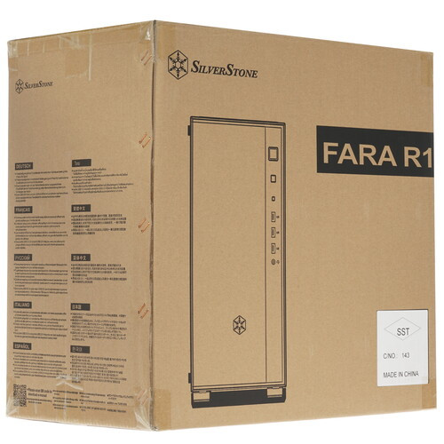 Компьютерный корпус SilverStone FARA R1 white SST-FAR1W