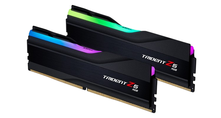 Оперативная память 64 Gb 6000 MHz G.Skill TRIDENT Z5 RGB Black (F5-6000J3238G32GX2-TZ5RK)