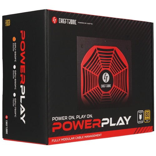 Блок питания Chieftec 550W CHIEFTRONIC PowerPlay GPU-550FC