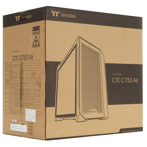 Компьютерный корпус ThermalTake CTE C750 TG Black CA-1X6-00F1WN-00