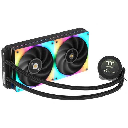 Система жидкостного охлаждения для процессора Thermaltake TOUGHLIQUID Ultra 280 RGB CL-W371-PL14SW-A