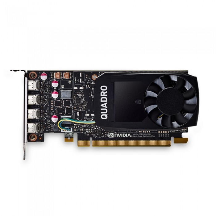 Видеокарта PNY (VCQP1000BLK-5) Quadro P1000 1265MHz PCI-E 3.0 4096MB 128 bit 4xMini DisplayPort HDCP