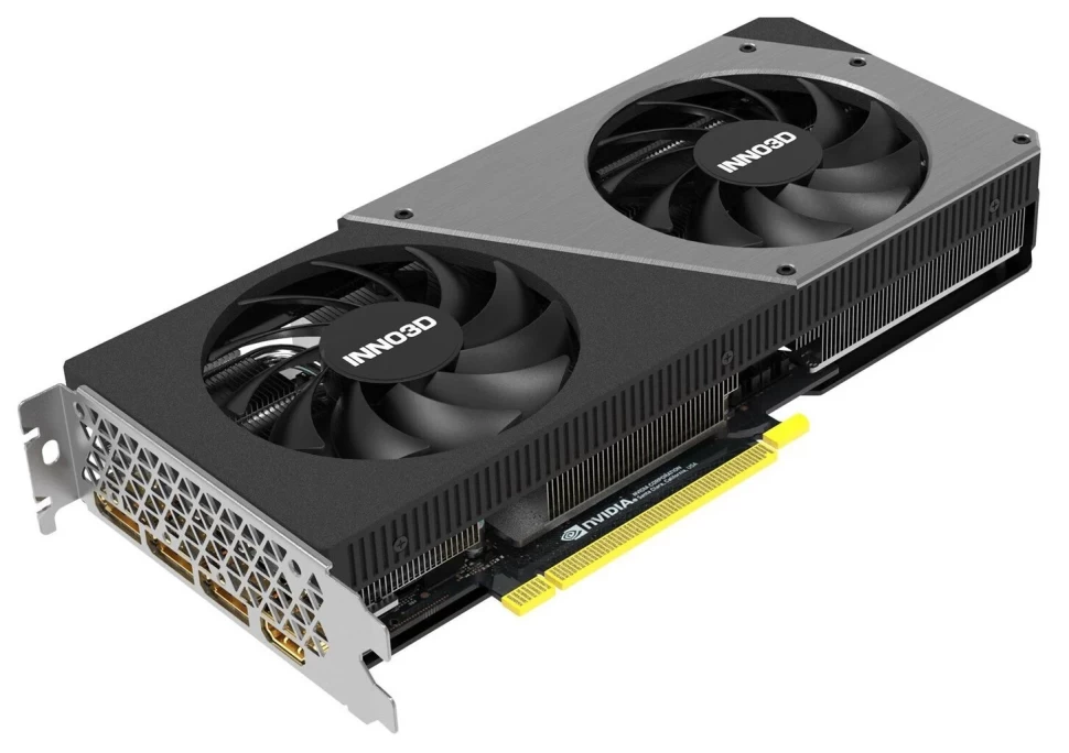 Видеокарта INNO3D (N40702-126XX-185252N) GeForce RTX 4070 12GB TWIN X2 OC