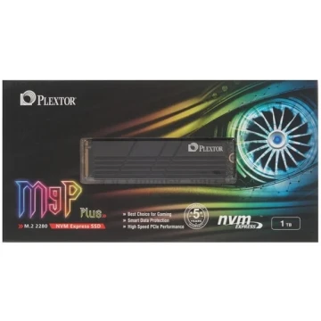 Твердотельный накопитель Plextor 1Tb PX-1TM9PG+ NVMe M.2 2280