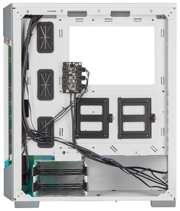 Компьютерный корпус Corsair iCUE 220T RGB AIRFLOW White CC-9011174-WW