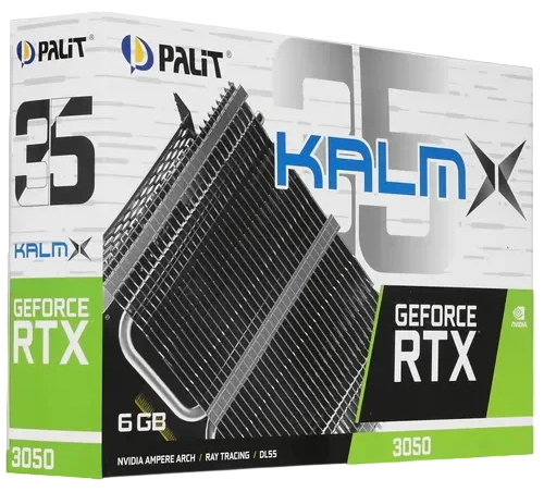 Видеокарта Palit (NE63050018JE-1070H) GeForce RTX 3050 6GB KALMX
