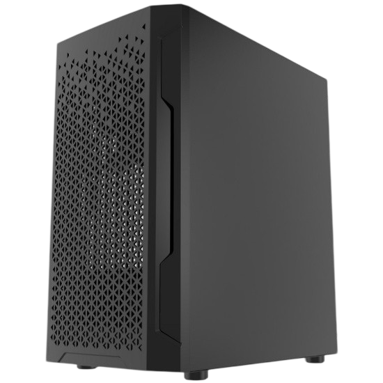 Компьютерный корпус Powercase Mistral Micro Z2B SI Black (CMIMZB-F2SI)