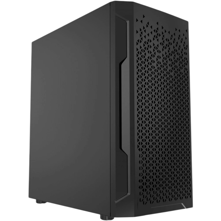 Компьютерный корпус Powercase Mistral Micro Z2B SI Black (CMIMZB-F2SI)