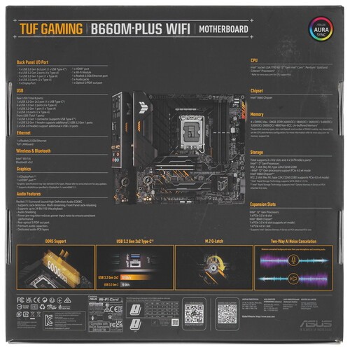 Материнская плата ASUS TUF GAMING B660M-PLUS WIFI