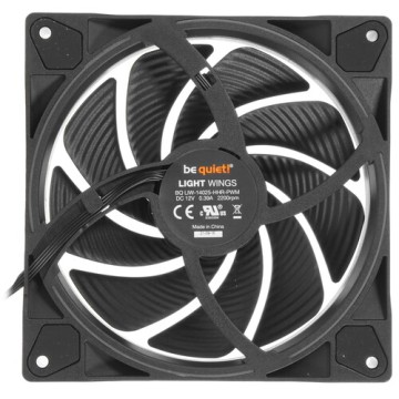 Корпусной вентилятор Be Quiet! LIGHT WINGS 140mm PWM BL075